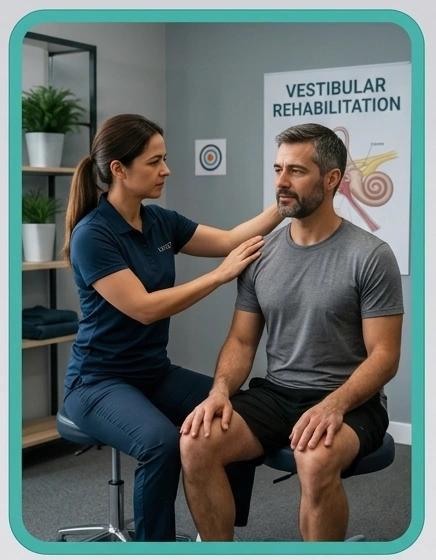 Vestibular rehabilitation therapy Sherwood Park for vertigo and balance problems